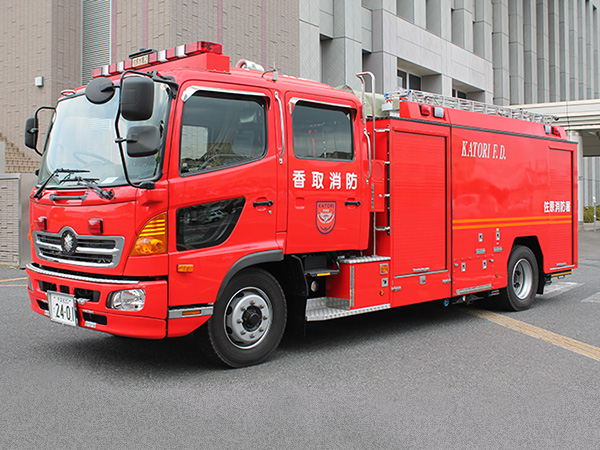 水槽付ポンプ自動車Ⅱ型